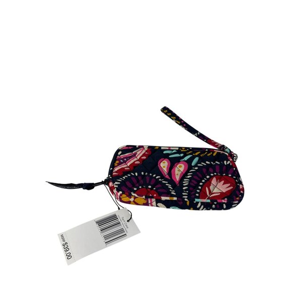Vera Bradley Painted Paisley Tech Case Wristlet 7 in X 4.5 in X 1 in New - Picture 4 of 5